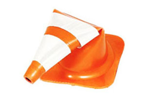 Cone de Sinalização de Borracha